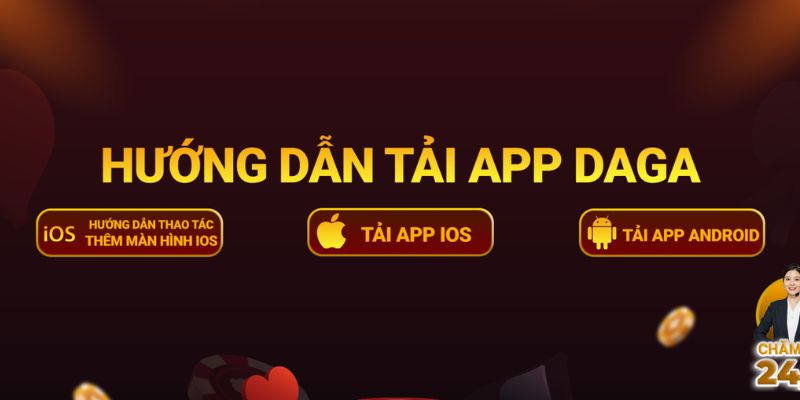 Hướng dẫn tải ứng dụng DAGA