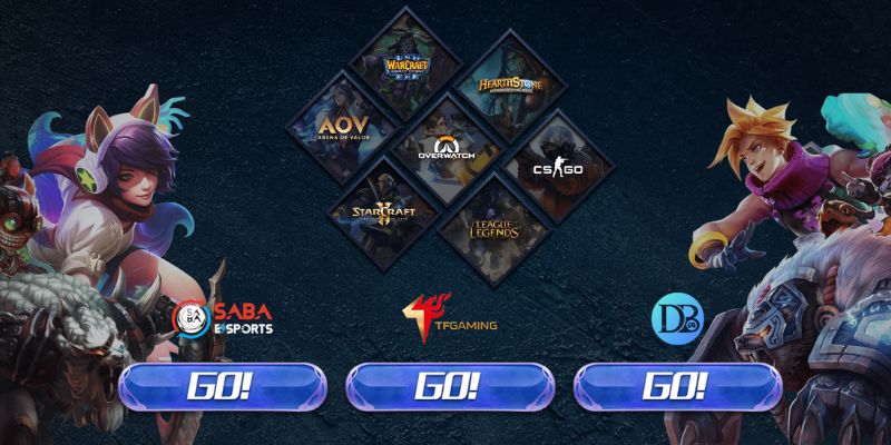 Trải nghiệm sảnh Esports bất tận